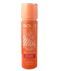 SO…? BOSSA NOVA Parfimēts ķermeņa sprejs Ananāss un mimoza, 150 ml