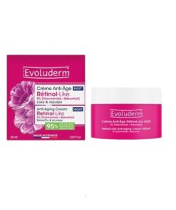 EVOLUDERM Pretnovecošanās nakts krēms, 50 ml