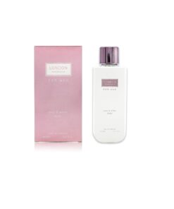 FINE PERFUMERY London Fragrances Rose & White Musk Parfimērijas ūdens sievietēm, 100 ml