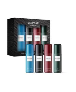 BESPOKE London Ķermeņa spreju komplekts vīriešiem 4 x 50 ml
