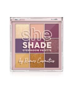 REVERS She Shade Acu ēnu palete 02 Burgundy Glam, 9 g