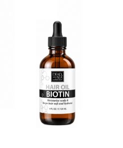 DEAD SEA COLLECTION Pro Growth Biotin Mitrinoša matu eļļa, 120 ml